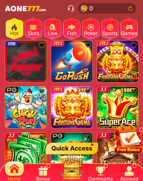 AONE777 Game