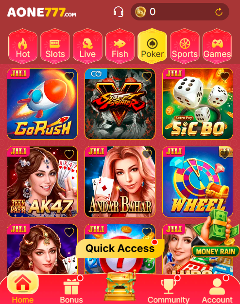 AONE777 Game