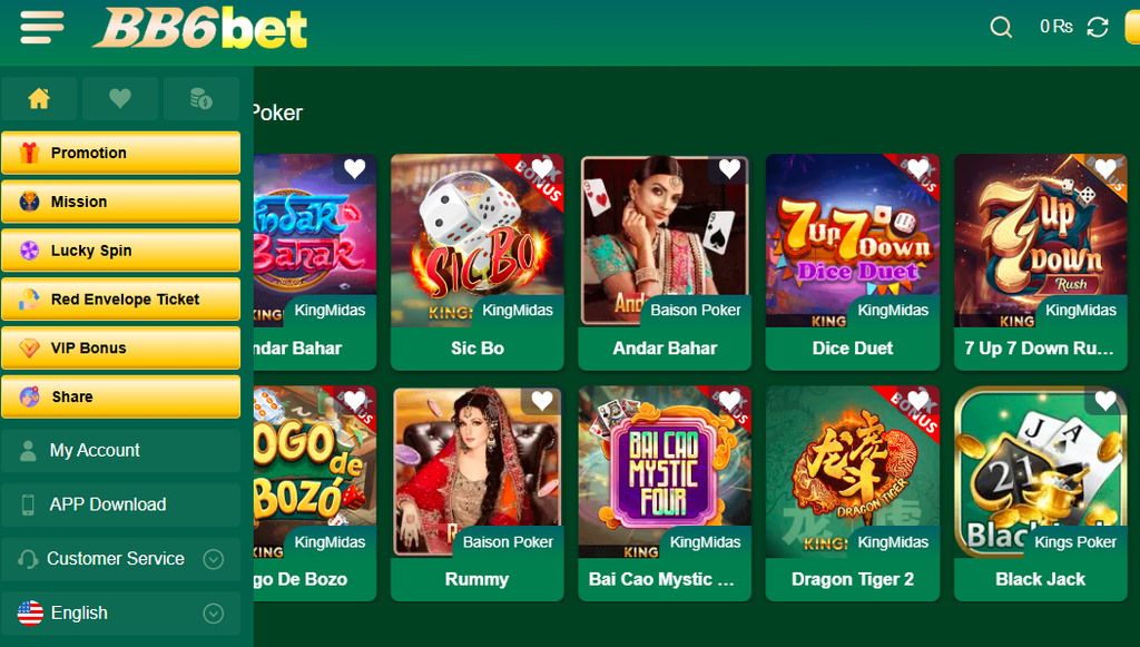 BB6 Bet Game